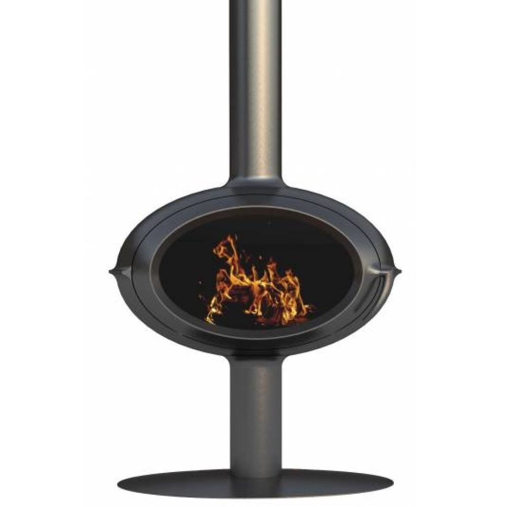 Poêle à bois BRIO sur pied – INVICTA