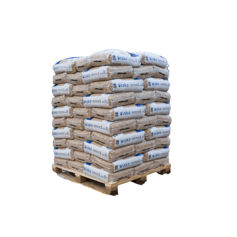 Granulés de bois  - Palette de 70 sacs 1050kg