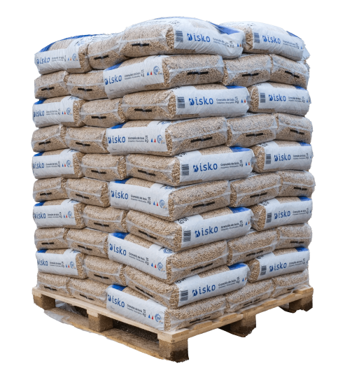 Granulés de bois  - Palette de 70 sacs 1050kg